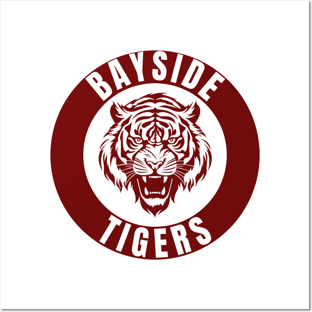 Bayside Tigers Small Wall Art by Spatski